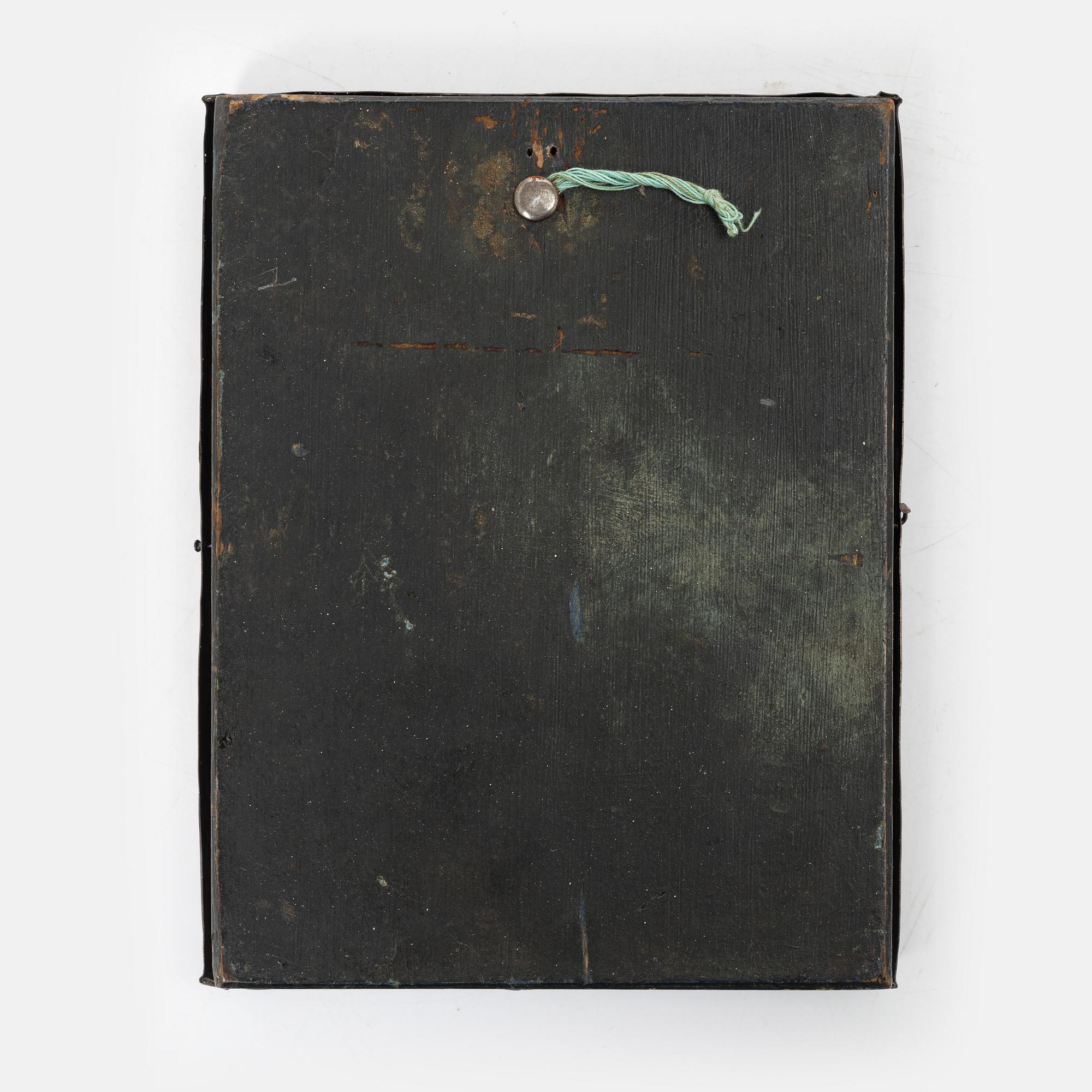 Icon with a silver oklad, Kiev 1865.