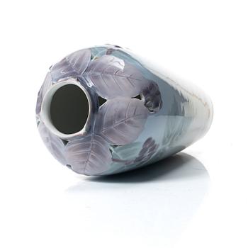 Astrid Ewerlöf, vase, Art Nouveau, Rörstrand, early 20th century.