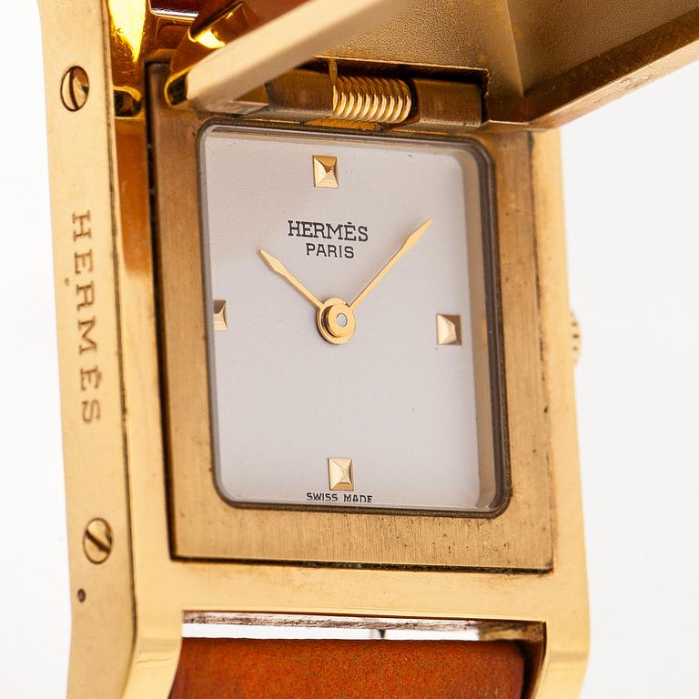 Hermès, Medor, wristwatch, 23 mm.