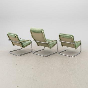 Fåtöljer 2+1 st DUX 1980/90-tal.