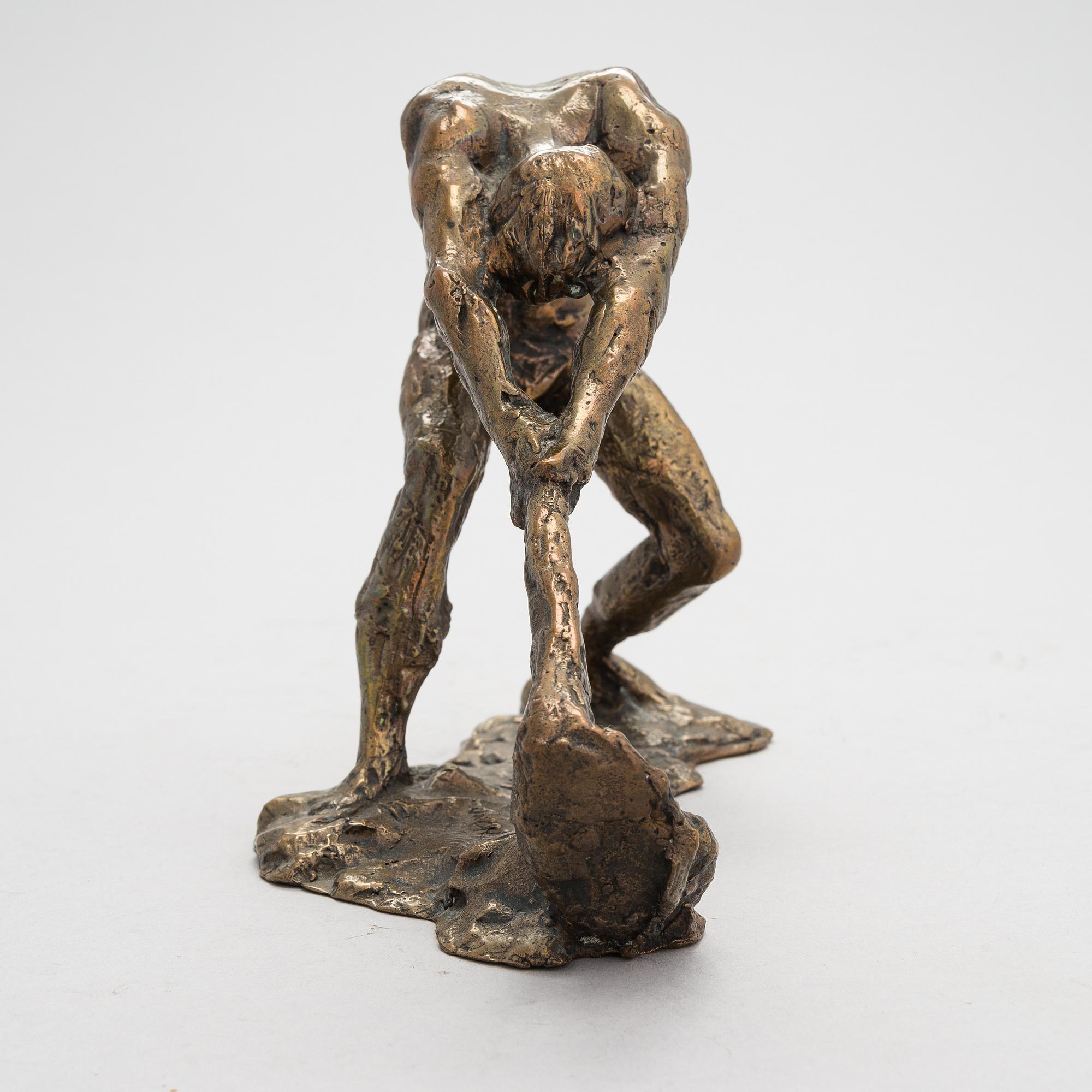 Matti Haupt, Man med hacka.