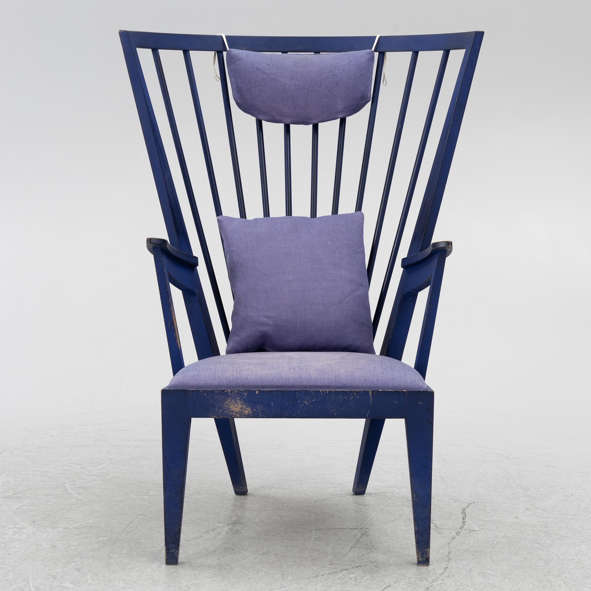 Nirvan Richter, a 'Länstolen' armchair, Norrgavel.
