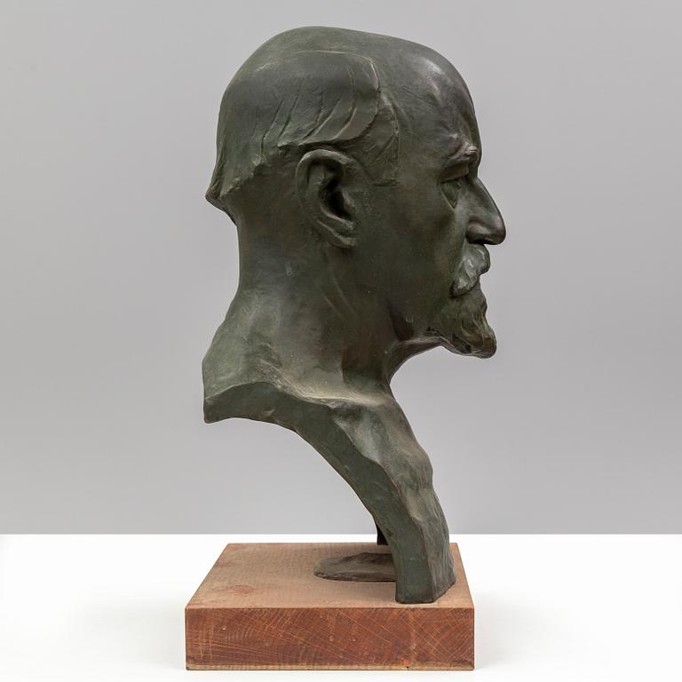 ERIC HEDLAND, sculpture, bronze, signed.