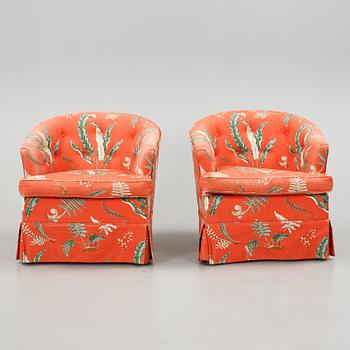 FÅTÖLJER, ett par, 19/2000-tal.