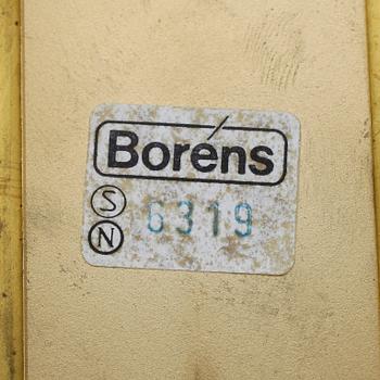 VÄGGLAMPOR, 1 par, mässing, Boréns, 1900-talets andra hälft.