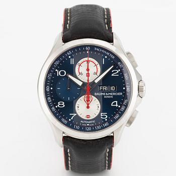 Baume & Mercier, Clifton, Shelby Cobra Edition, "Limited Edition", chronograph, wristwatch, 44 mm.