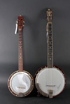 BANJO, 2 st, Marma, Tyskland, 1900-tal.