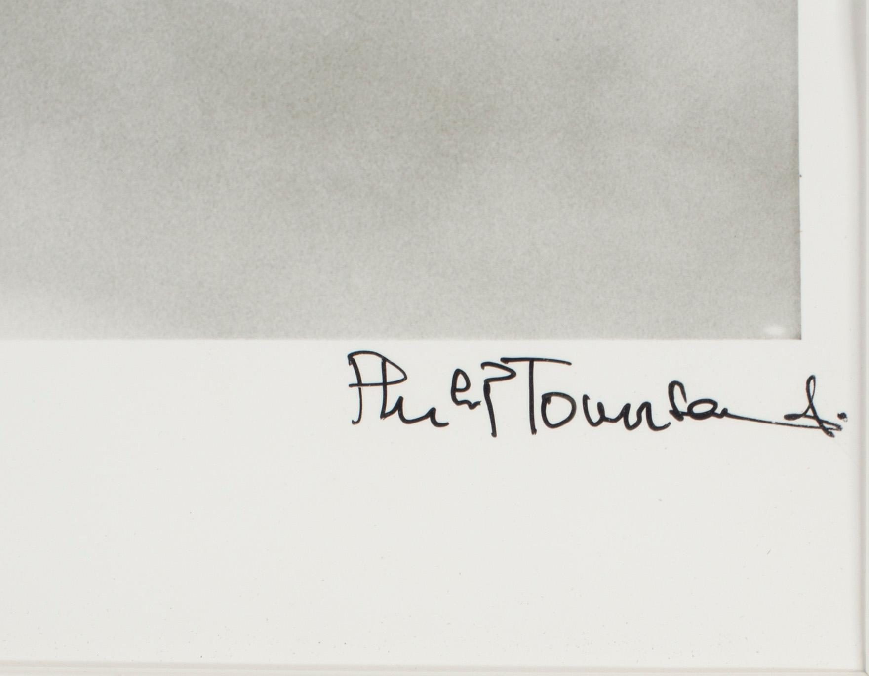 PHILIP TOWNSEND, gelatin silver print "Mick Jagger, 1963", signed Philip Townsend and numbered 14/50.