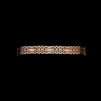 240. A BRACELET. БРАСЛЕТ, ​​золото 56 пр. в двух цветах, Москва 1907-17 гг. Вес 23 гр.