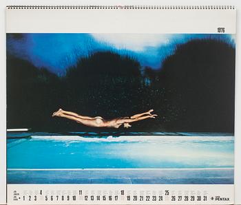 VÄGGKALENDER, Helmut Newton för Pentax, 1976.