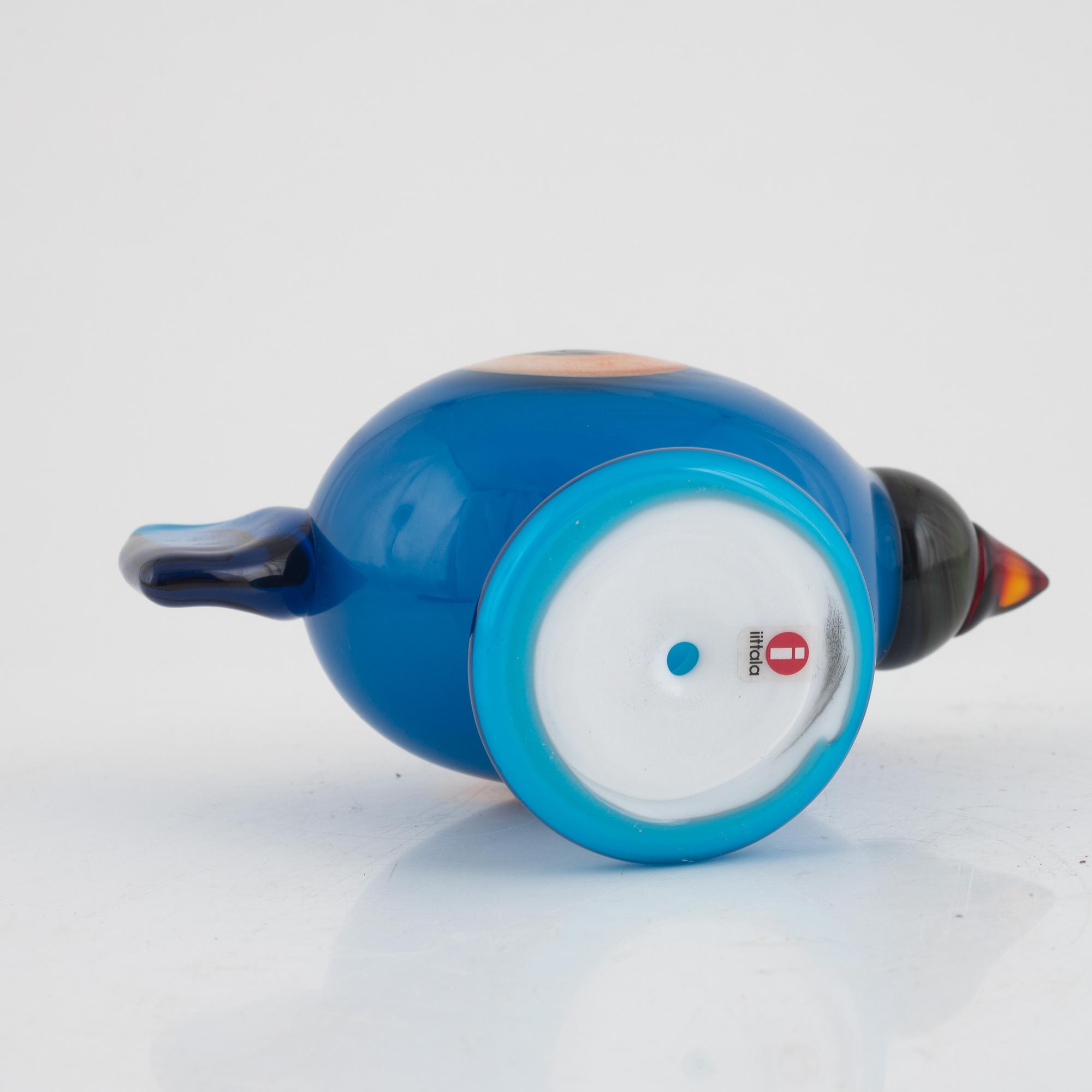 Oiva Toikka, glasfågel,"Turkey Fowl/Turkinkana" iittala, Finland, 2005.