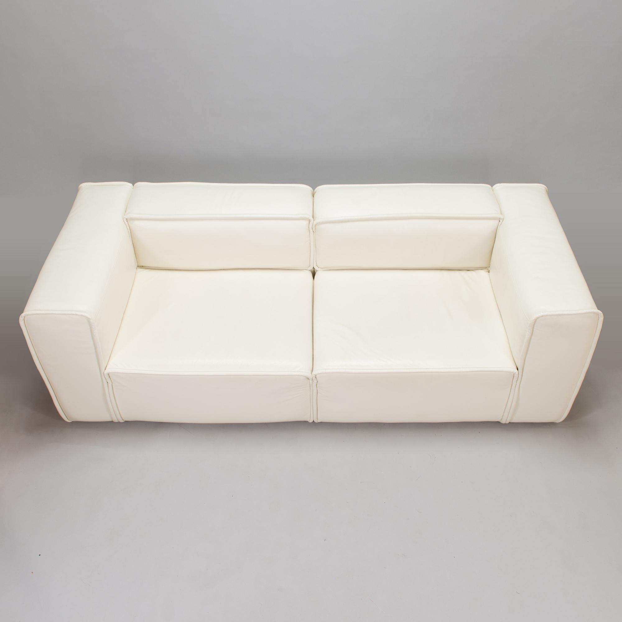 A 'Carmo' sofa by Bo Concept, design Anders Nørgaard.