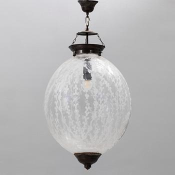 Ceiling lamp, Europe, first half of the 20th century.