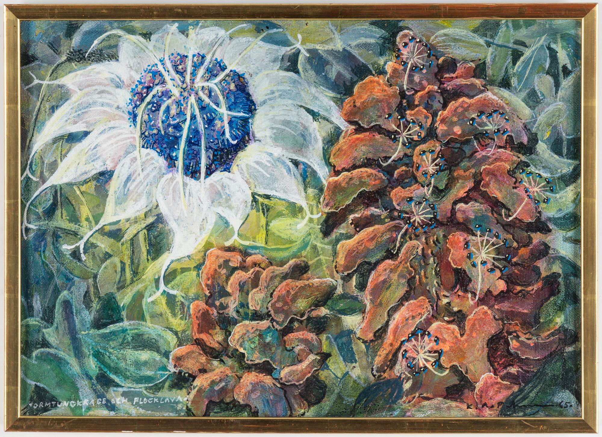 KARL AXEL PEHRSON, oil on canvas, signed and dated -65.