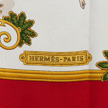 Hermès, scarf, "Joies d'Hiver".