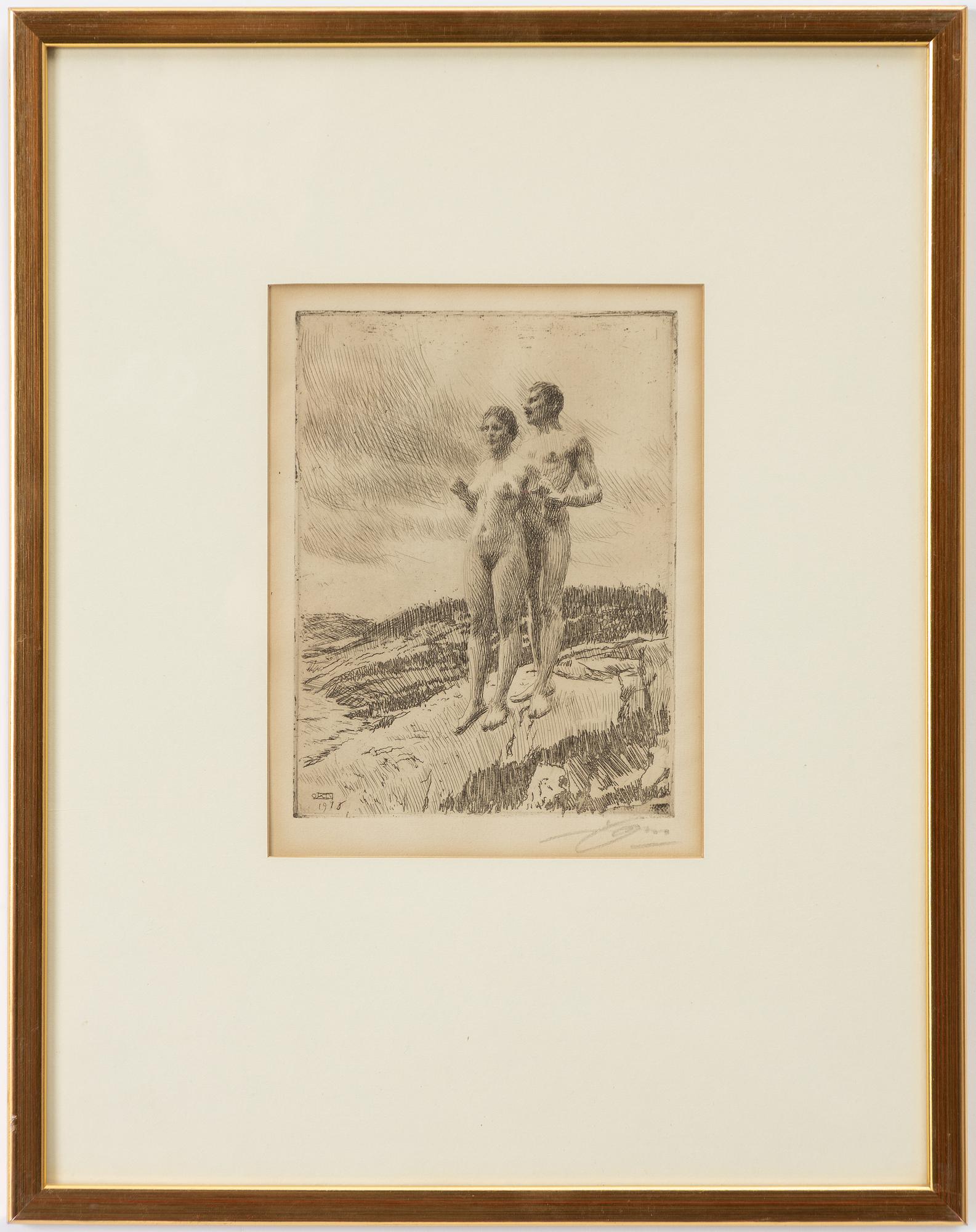 Anders Zorn, "De två".