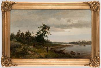 Berndt Lindholm, Coastal view.