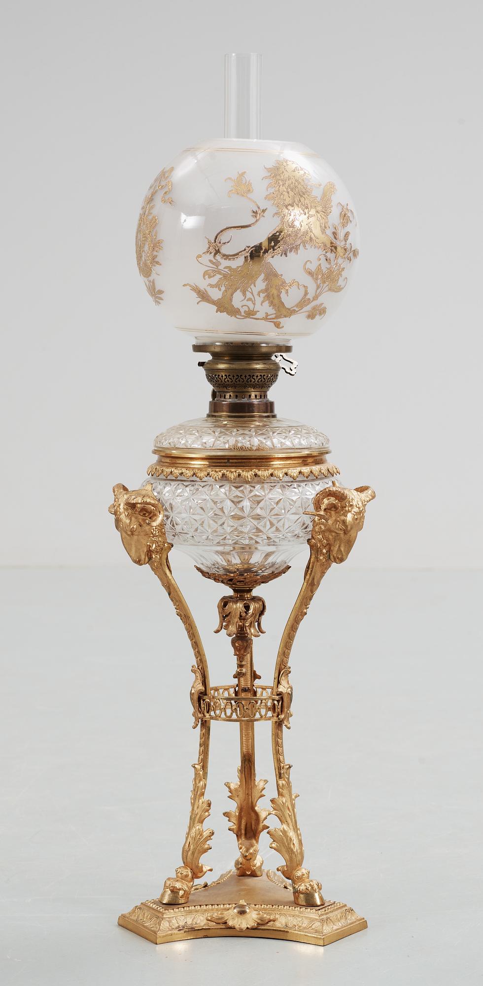 FOTOGENLAMPA/PARFYMBRÄNNARE, 1800-talets andra hälft.