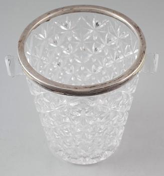 CHAMPAGNEKYLARE, glas, 1900-talets mitt.