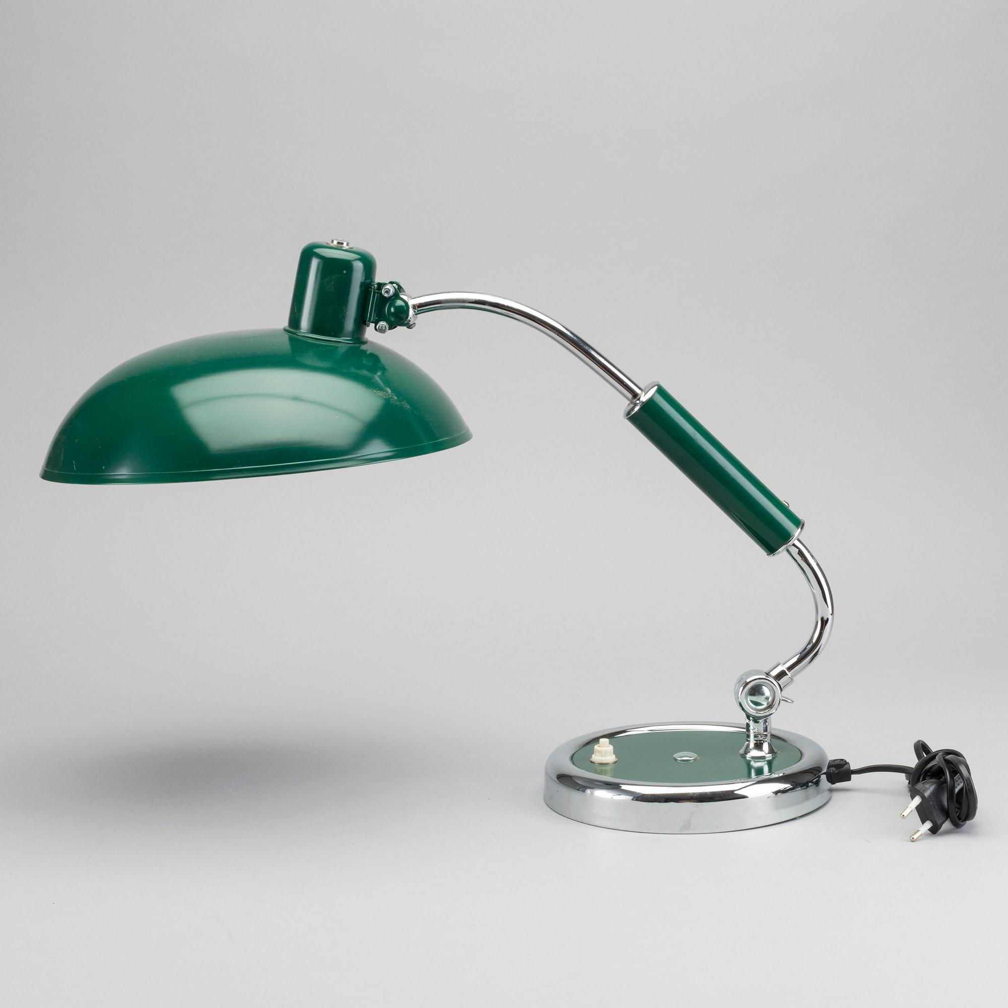 A table lamp by Christian Dell, Kaiser Ideel, 1928.