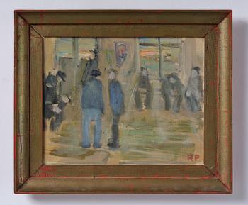 Ragnar Person, ”In the waiting room of the old railway station in Ljungby”.