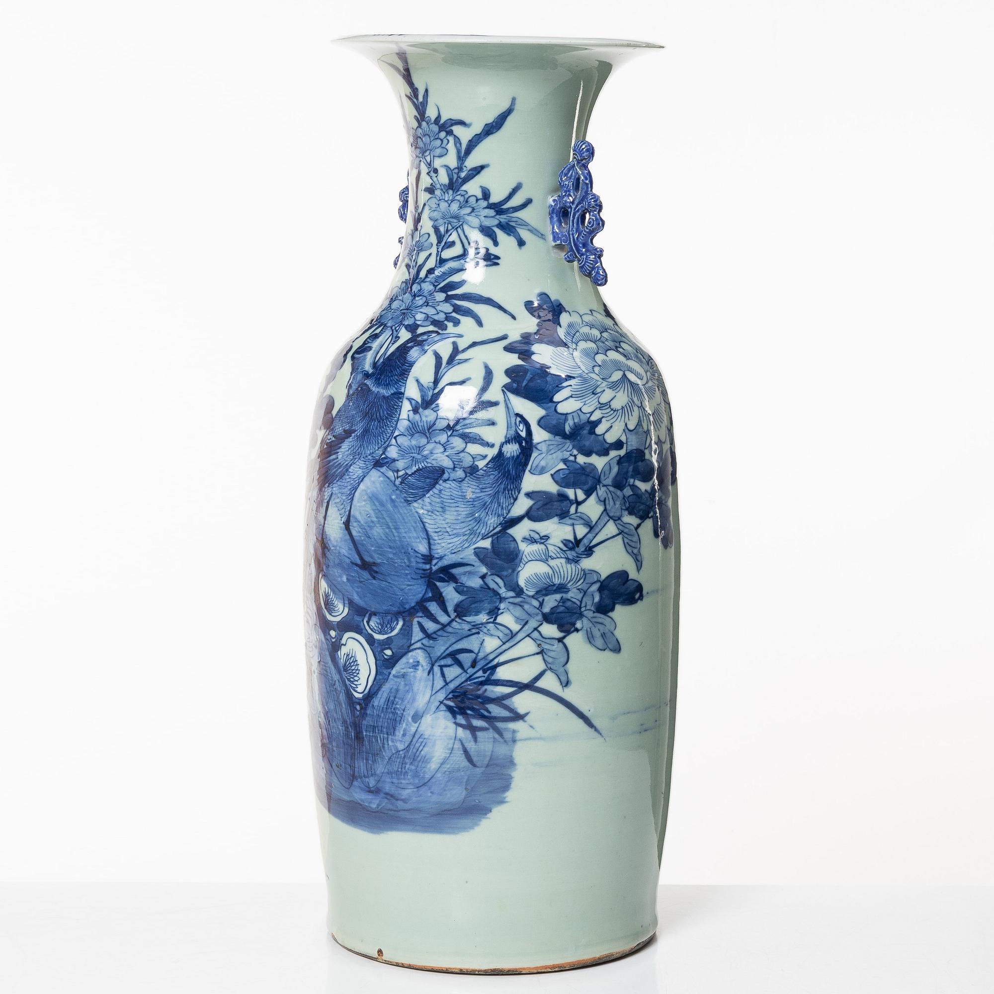 Vas, porslin, Kina, Qingydnastin, 1800-tal.