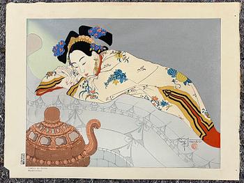 Paul Jacoulet, Fumées de Santal'.