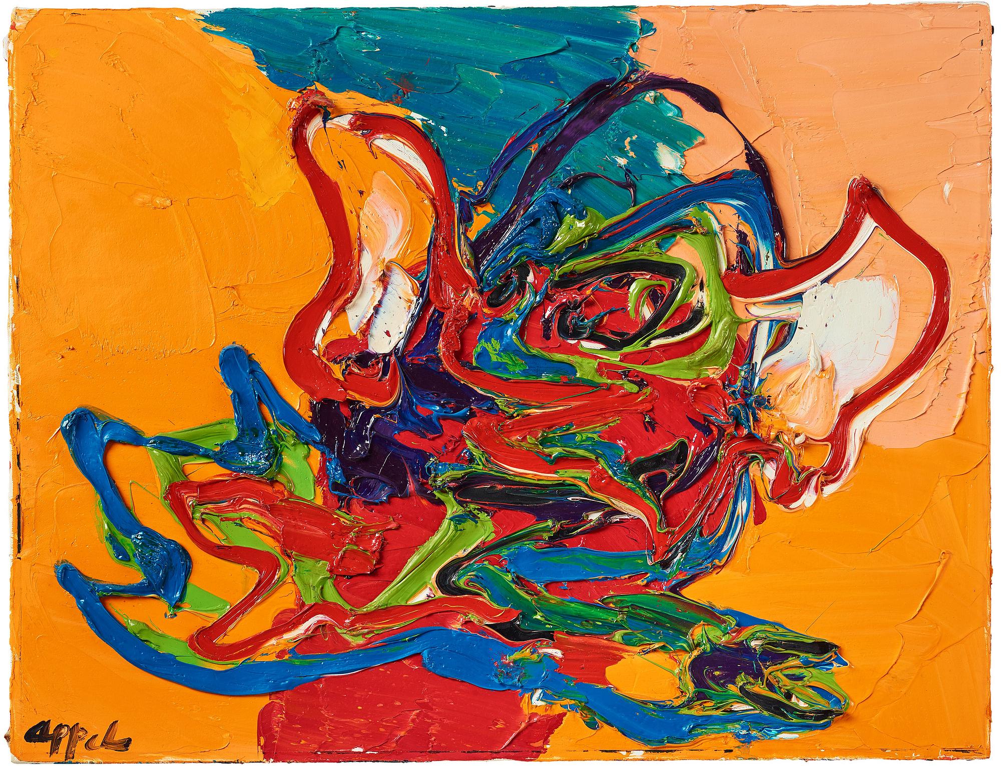 Karel Appel, Utan titel.