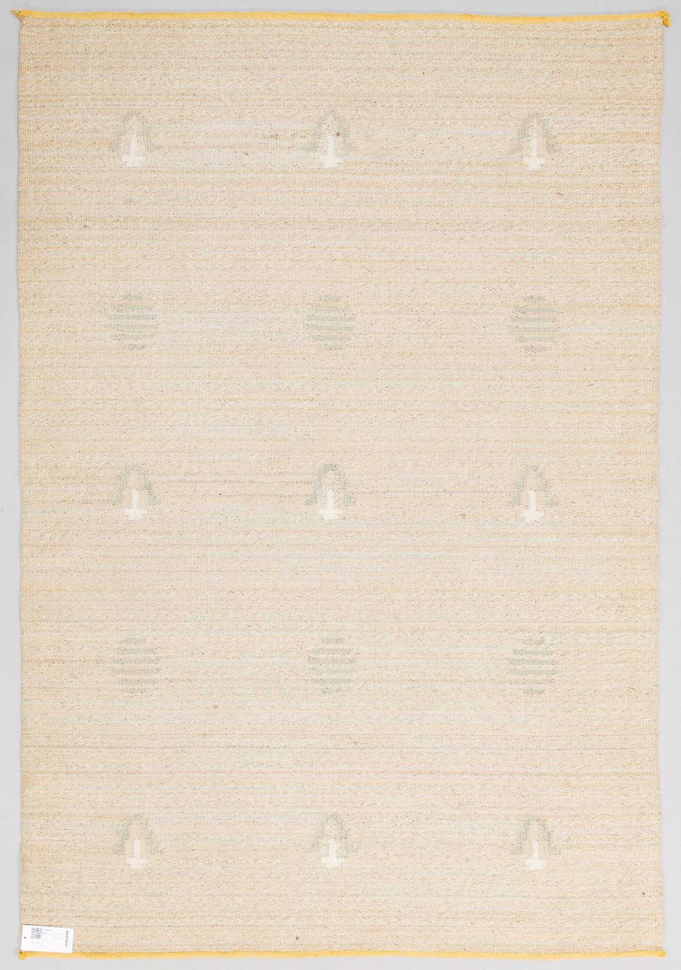 Hårgarnsmatta, 1930-tal. Ca 190x 130 cm.