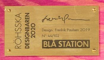 FREDRIK PAULSEN, "Röhsska"Designbaren, chair, Blå Station 2020, Chair 44/102.