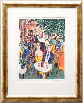 Lennart Jirlow · LENNART JIRLOW, färglitografi, signerad och numrerad 37/110