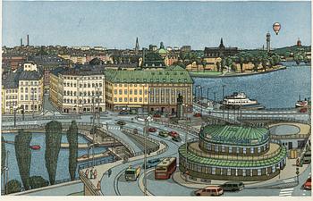 Svenolov Ehrén, Slussen, Stockholm.