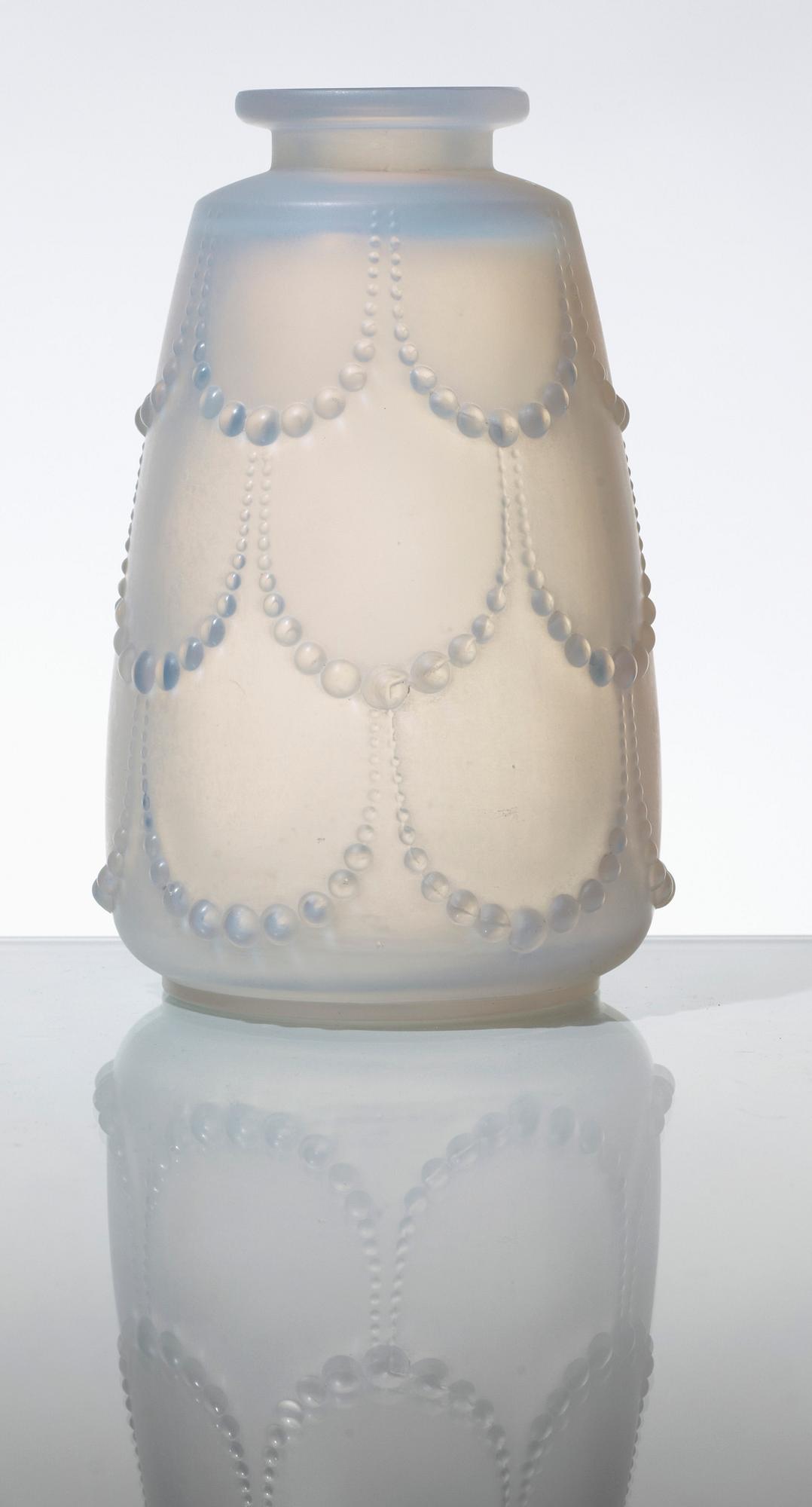 VAS, glas, René Lalique, Frankrike, före 1945.