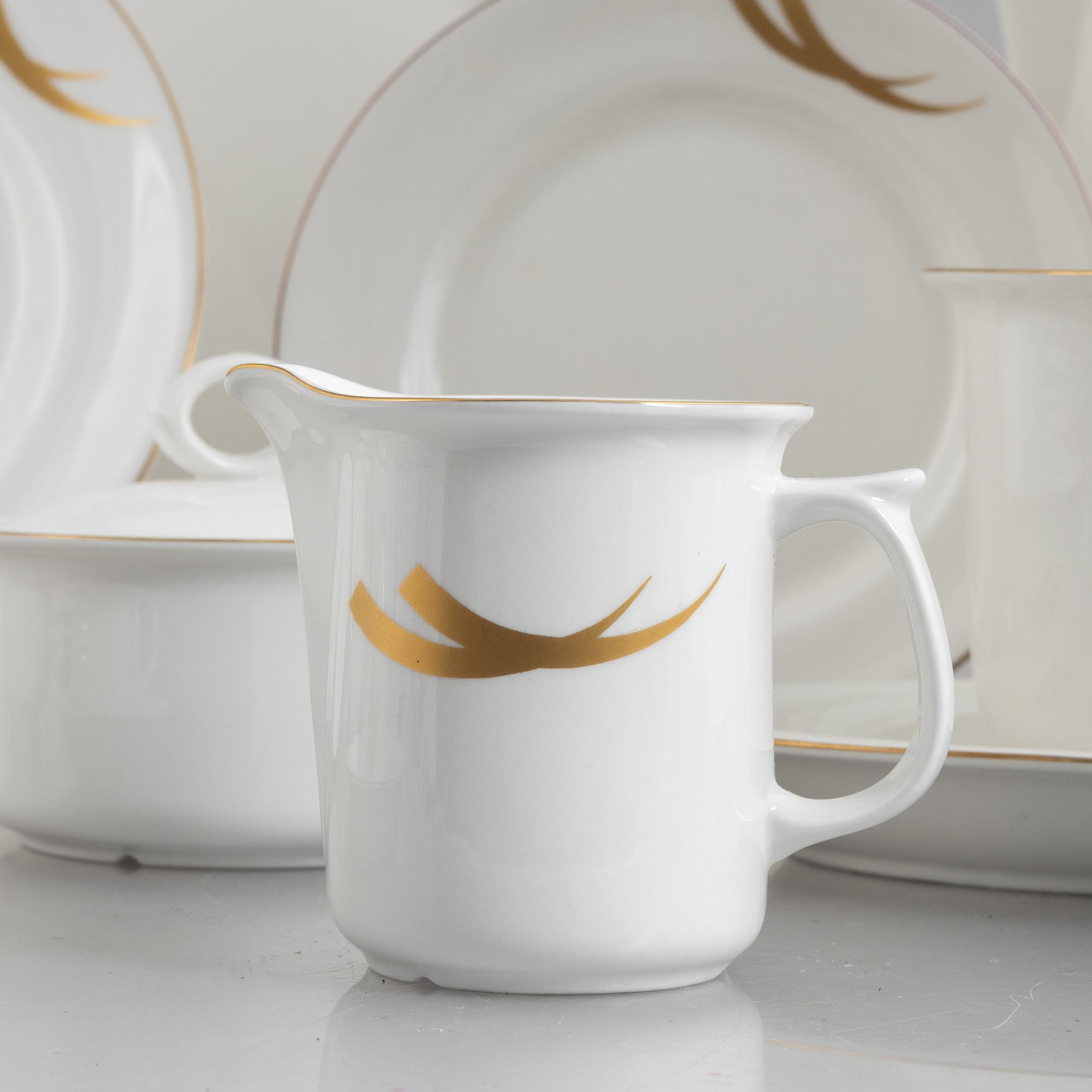 Jonas Lindkvist, 47 service pieces 'Kyoto', Gustavsberg.