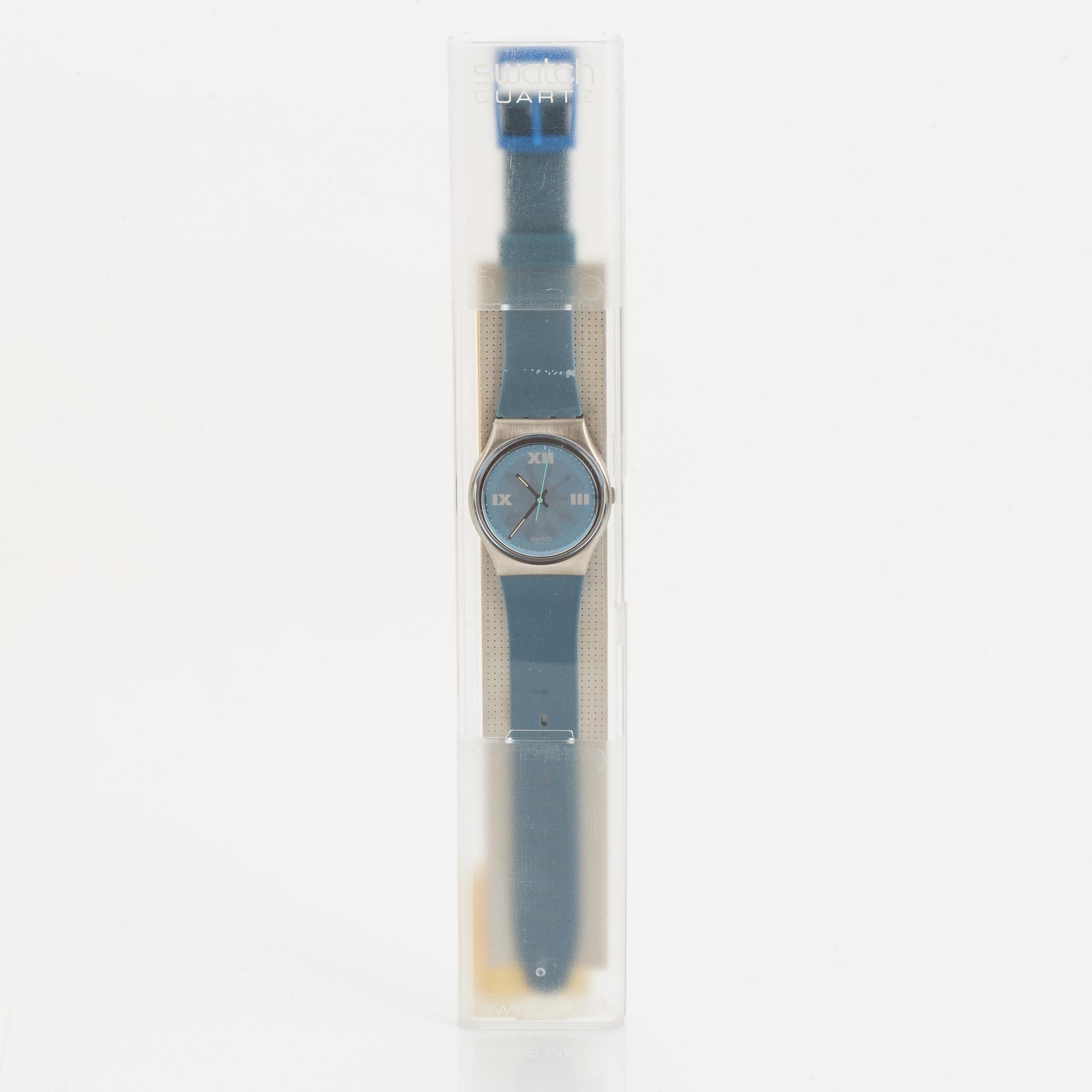 Swatch, Plaza, armbandsur, 34 mm.