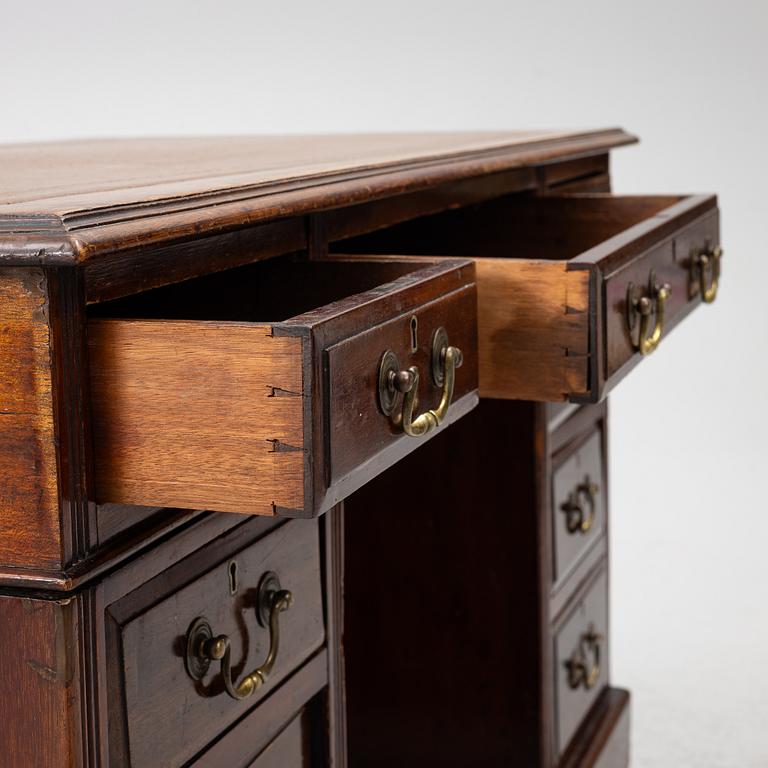 An English style desk, circa 1900.