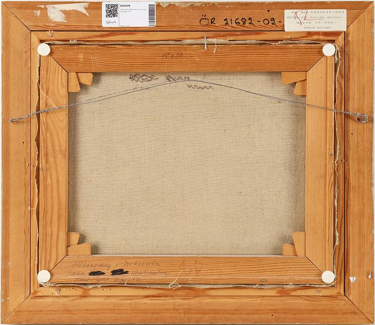 SVEN X:ET ERIXSON, olja på duk. Signerad.