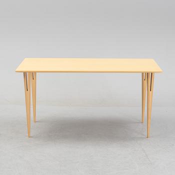 Bruno Mathsson, a birch-veneered dining table from Bruno Mathsson International.