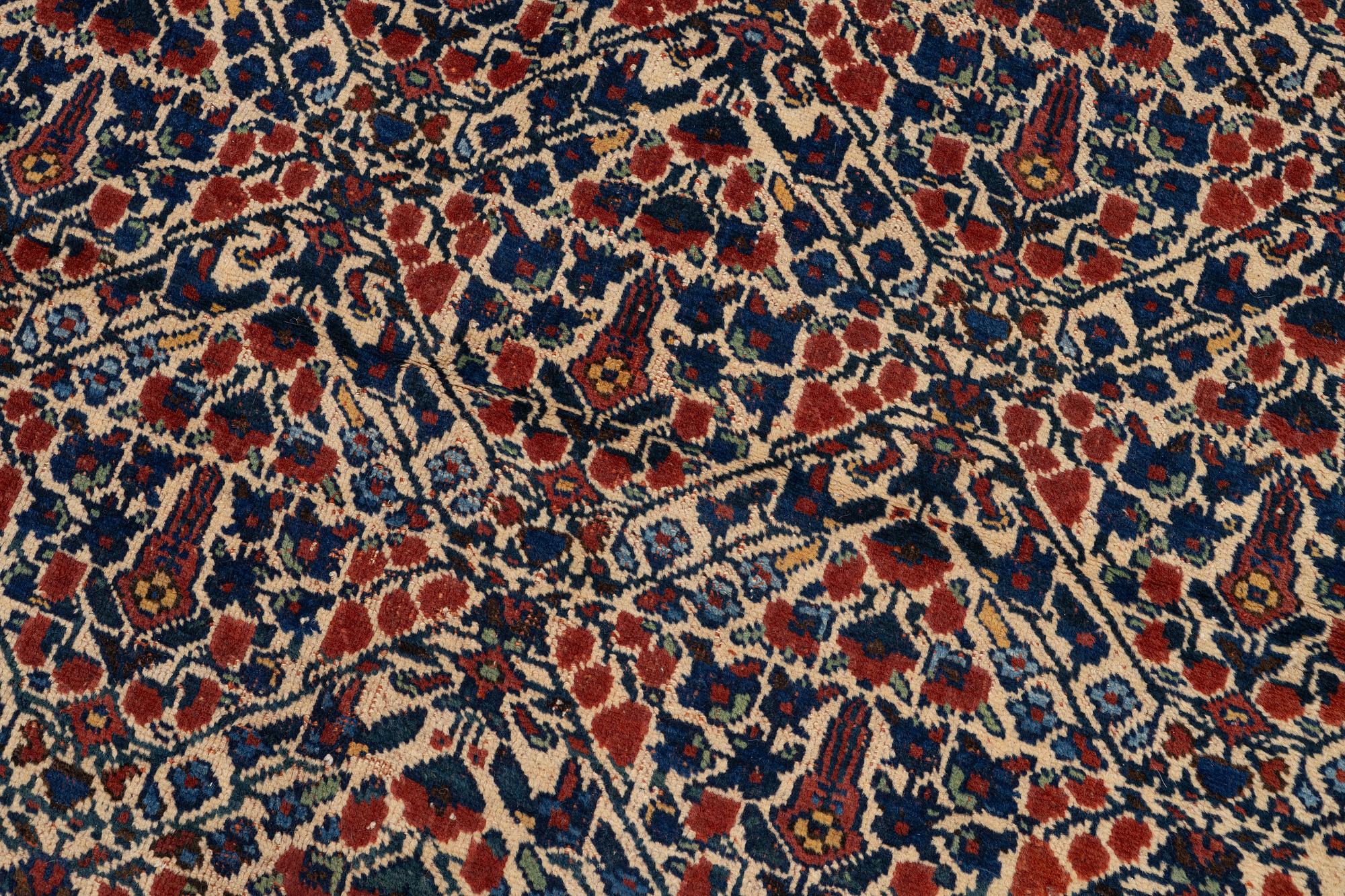 Rug, antique Afshar, approx. 187 x 150 cm.