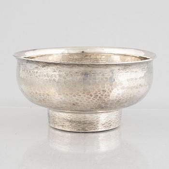 A silver bowl, Borgila, Stockholm, Sweden, 1976.