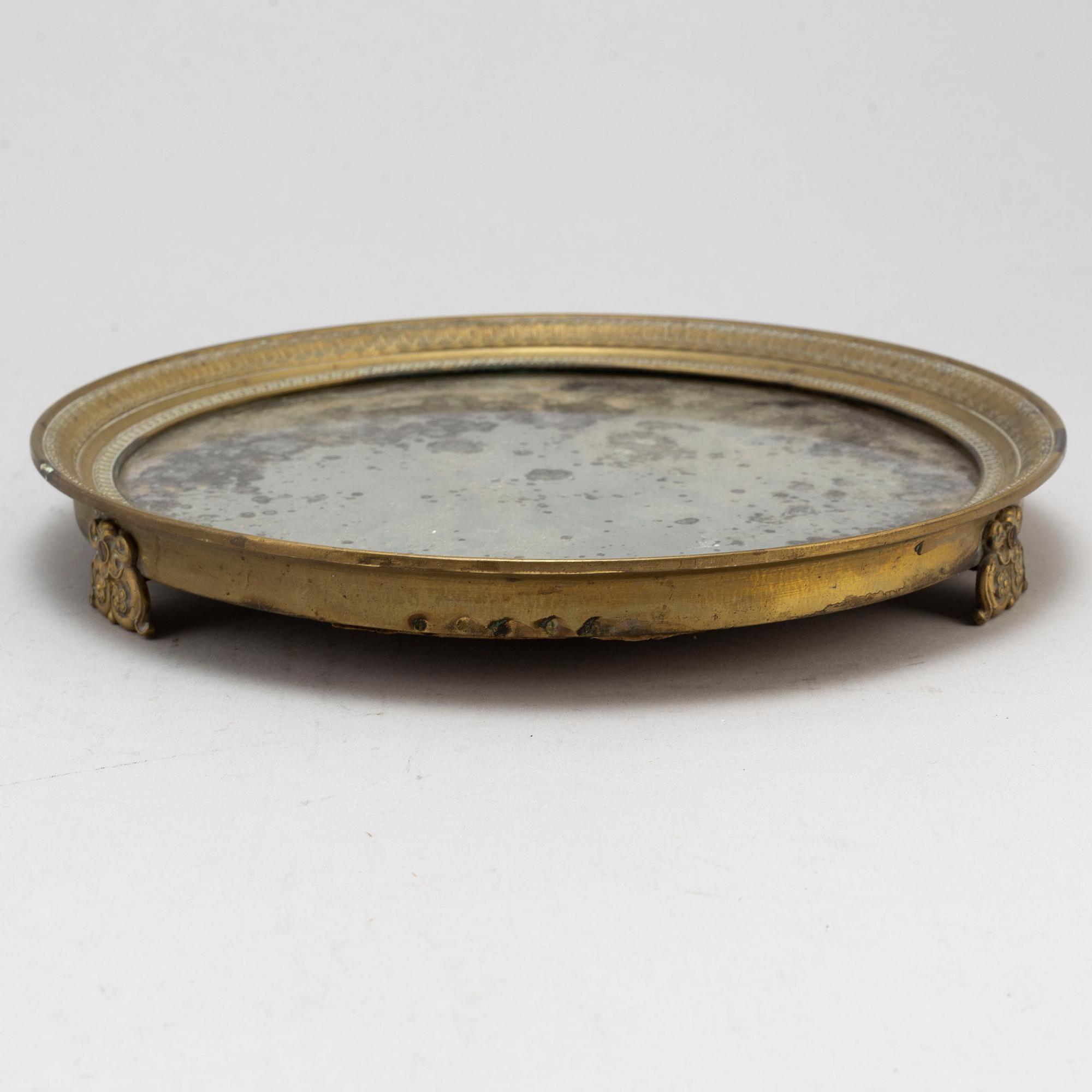 An early 19th century French Empire table plateau.