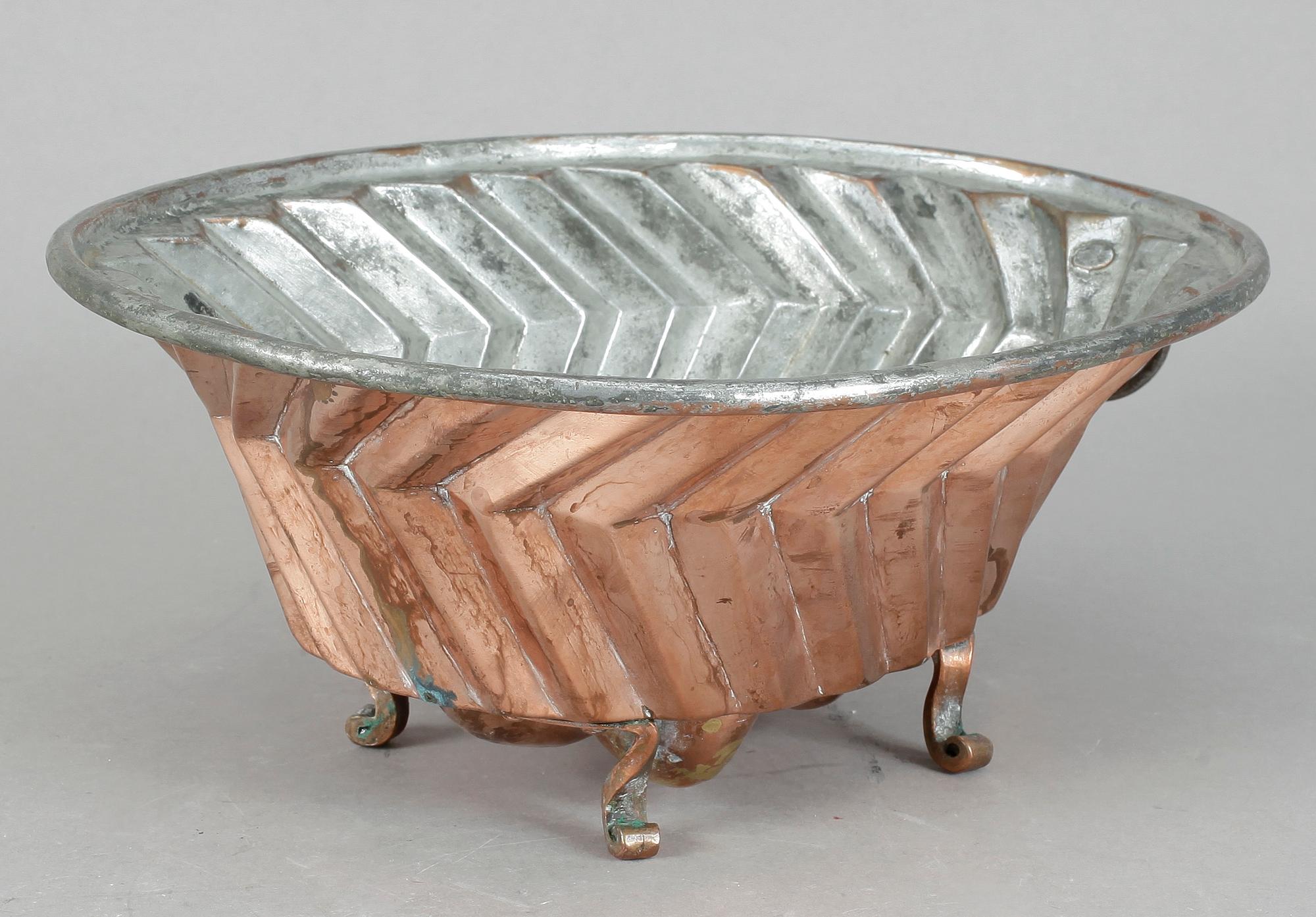 ALADÅBFORM, koppar, stämpelmärkt LW, 1700/1800-tal.