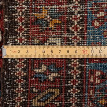 Gallery carpet, Karadja, semi-antique, circa 1930-1940, approximately 440 x 95 cm.