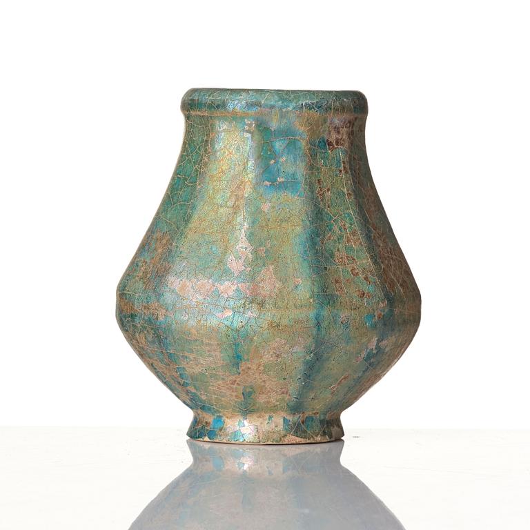 A Keshan pottery vase.