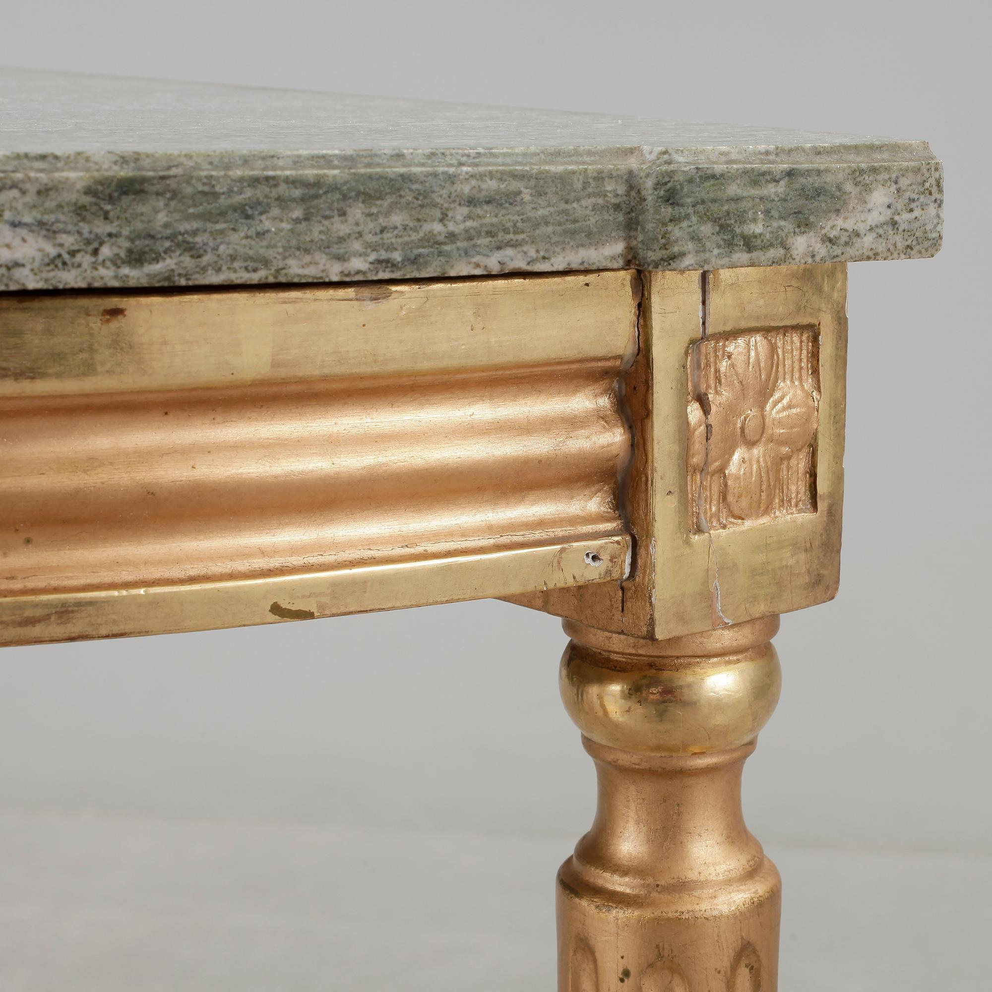 KONSOLBORD, gustaviansk stil, 1900-talets första hälft.