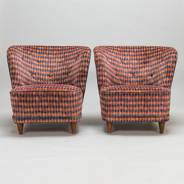 Nojatuolipari, 1950-luku.