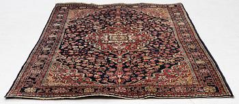A semi-antique Sarouk rug, west Persia, c. 205 x 131 cm.