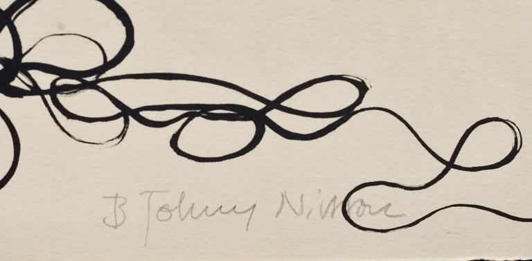 BERT JOHNNY NILSSON, färglitografier, 2 st, signerade, E.A. resp numrerad 47/100.