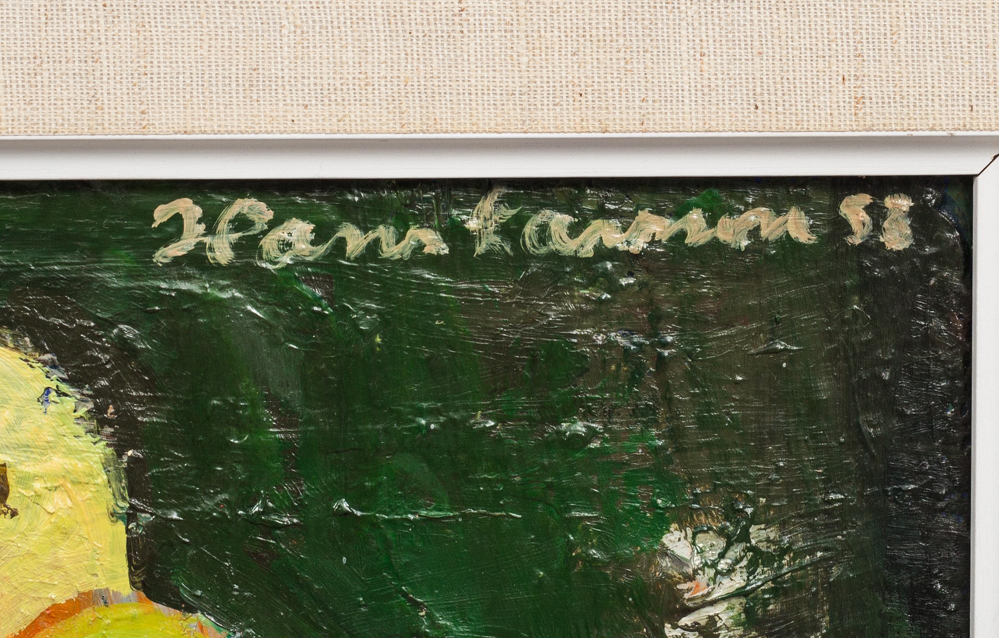 HANS LARSSON, olja på duk, signerad och daterad -53.