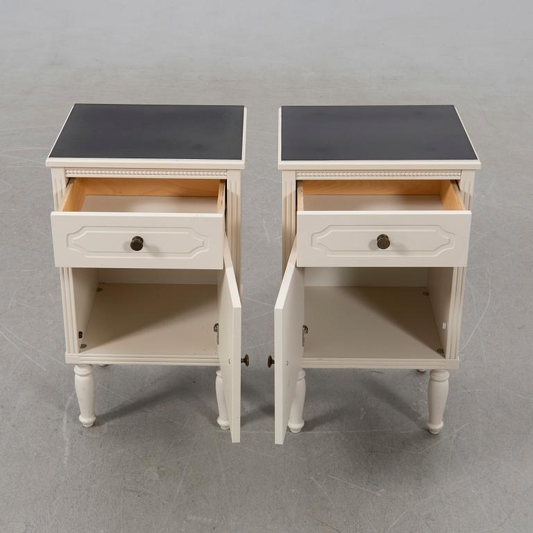 Nightstands, a pair, 21st century.